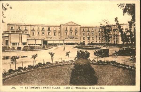 Paris Touquet Plage Hotel de l_Hermitage Jard