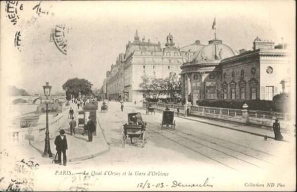 Paris Quai d_Orsay Gare d'Orleans