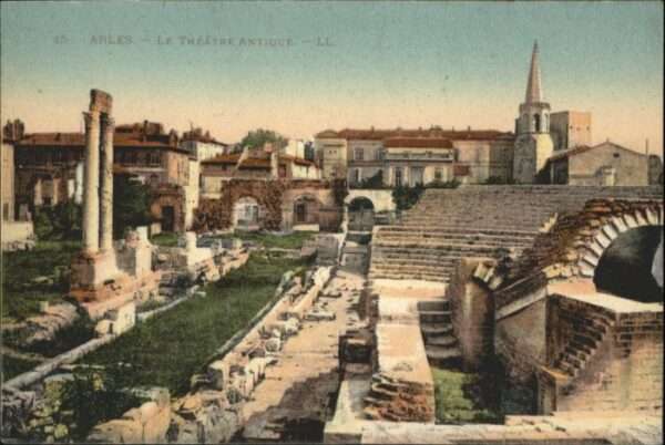 Arles Bouches-du-Rhone Arles Theatre antique