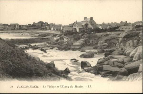 Ploumanach Etang Moulin