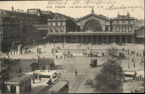 Paris Gare Bahnhof