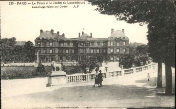 Paris Palais Jardin Luxembourg
