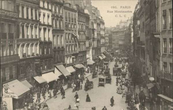 Paris Rue Montmartre