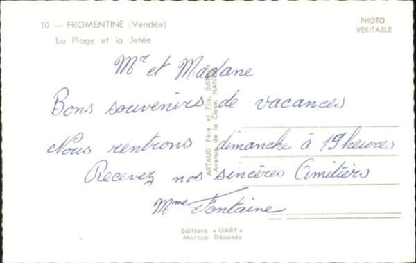 Fromentine Plage Jetee – Bild 2