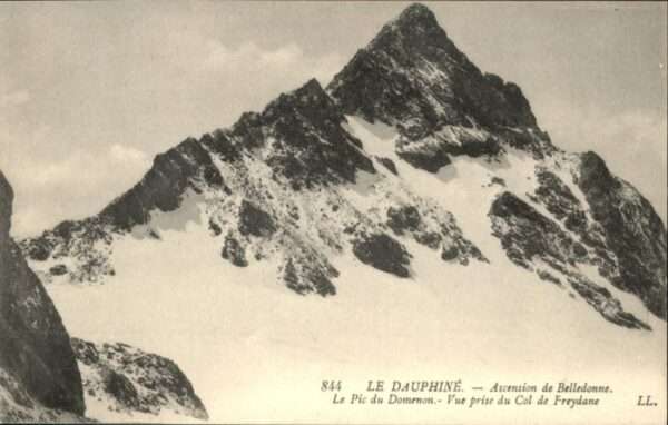 Dauphine Ascension Belledonne Pic Domenon Col Fr