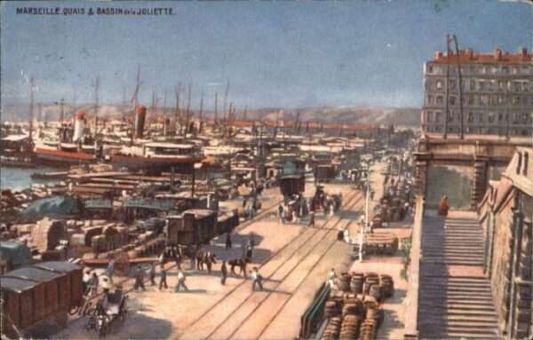 Marseille Bouches-du-Rhone Marseille Quai Bassin Joliette