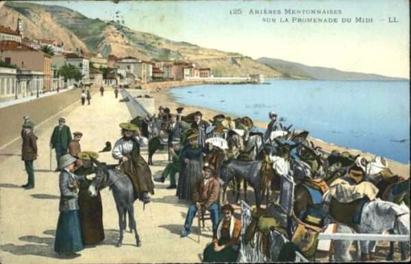 Menton Alpes Maritimes Menton Anieres Mentonnaises Promenade