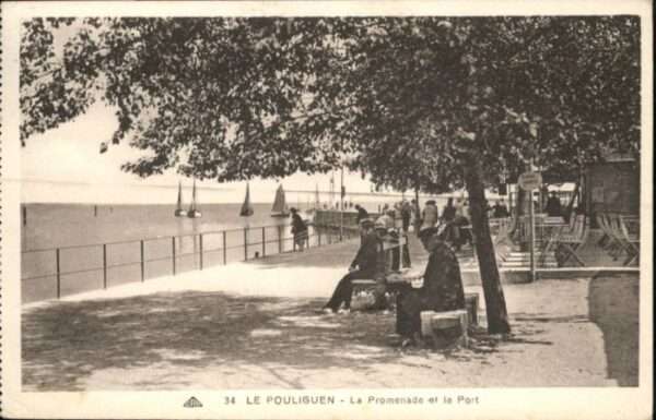 Le Pouliguen Promenade Port