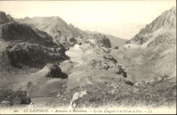 Dauphine Ascension Belledonne Lac Longuet Col de