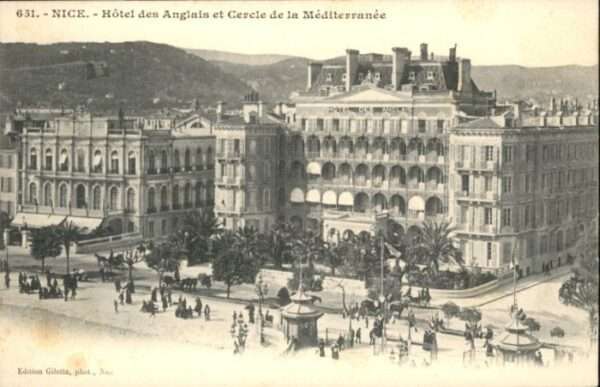 Nice Alpes Maritimes Nice Hotel Anglais Cercle Mediterranee