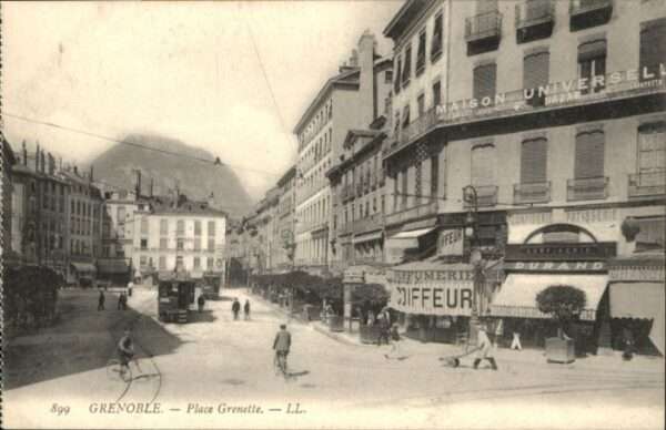 Grenoble Strassenbahn Place Grenette