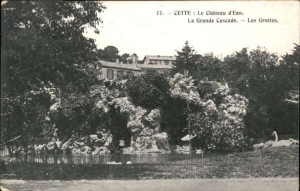 Sete Herault Cette Chateau Eau Grande Cascade Grotte