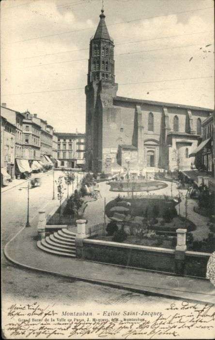 Montauban Tarn-et-Garonne Montauban Eglise Saint-Jacques