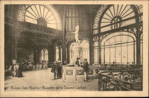 Evian-les-Bains Haute Savoie Evian-les-Bains Buvette Source Cachat