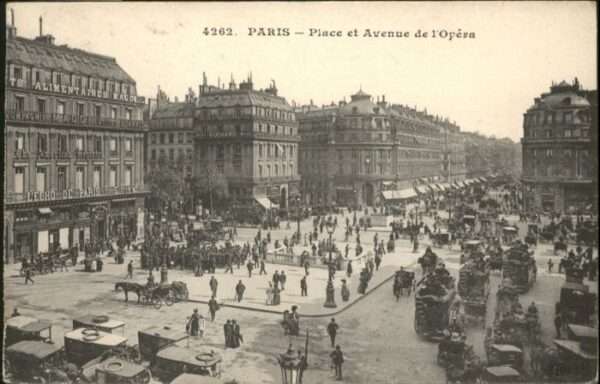 Paris Place Avenue Opera