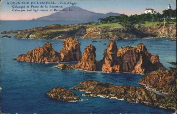 Agay Var Calanque Phare de la Baumette