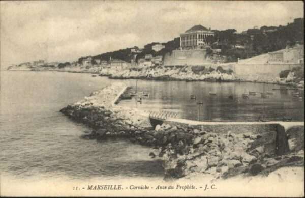 Marseille Bouches-du-Rhone Marseille Corniche Anse Prophete