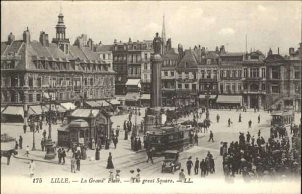 Lille Nord Lille Strassenbahn Grand Place