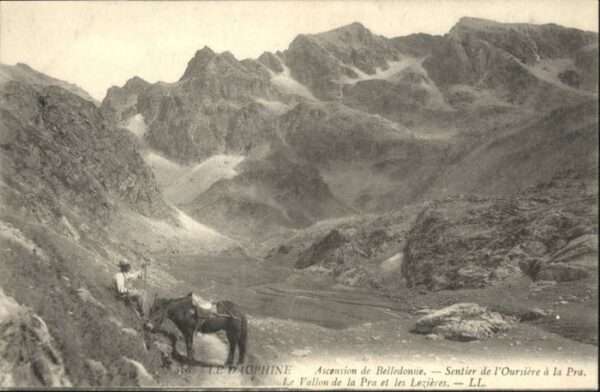 Dauphine Ascension Belledonne Sentier Oursiere P
