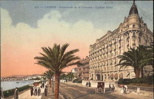 Cannes Alpes-Maritimes Cannes Promenade Croisette Carlton Hote