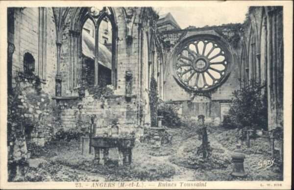Angers Ruines Toussaint