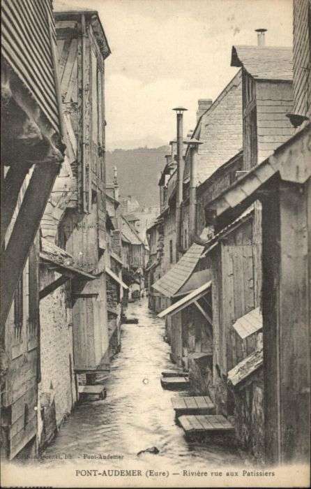 Pont-Audemer Eure Riviere Patissiers