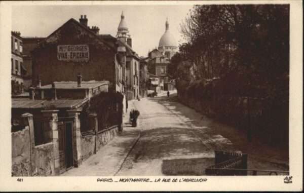 Paris Montmartre Rue Abreuvoir