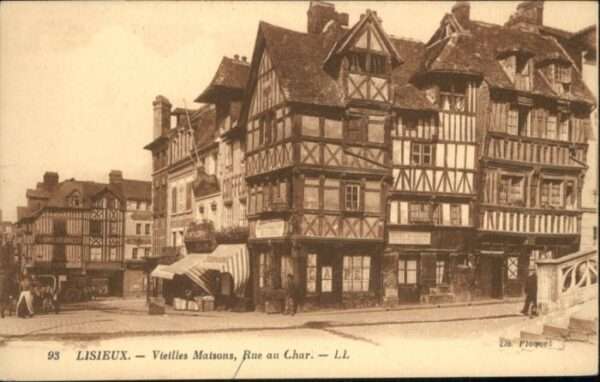 Lisieux Vieilles Maison Rue Char