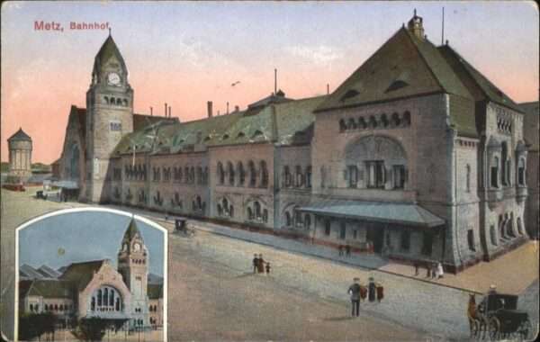 Metz  57 Moselle Metz Bahnhof