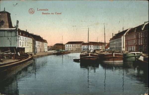 Louvain Flandre Louvain Bassin Canal