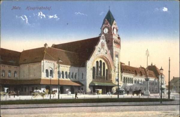 Metz  57 Moselle Metz Bahnhof