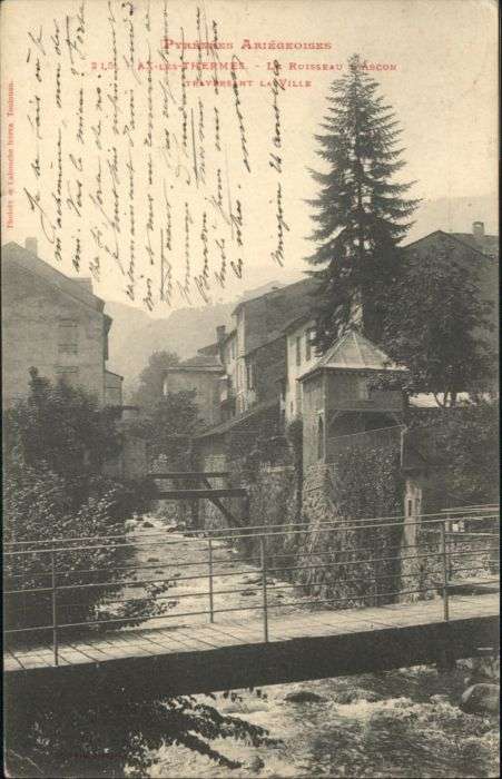 Ax-les-Thermes Ruisseau Ascon