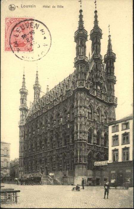 Louvain Flandre Louvain Hotel de Ville