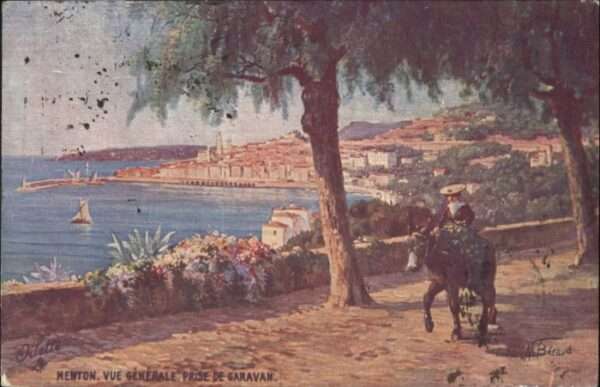 Menton Alpes Maritimes Menton Künstler N. Beraud