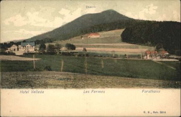 Donon Hotel Velleda Ferme Forsthaus