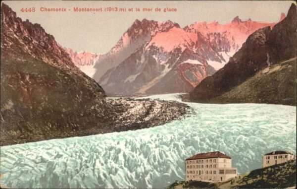 Chamonix Montanvert Mer Glace Gletscher