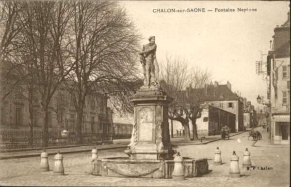 Chalon-sur-Saone Fontaine Neptune