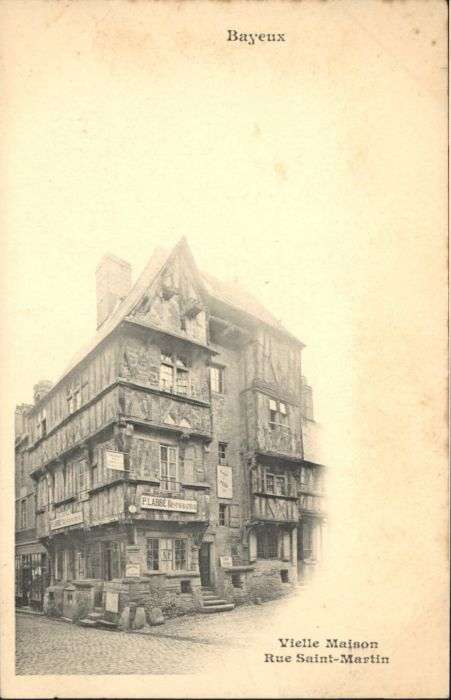 Bayeux Vielle Maison Rue Saint-Martin