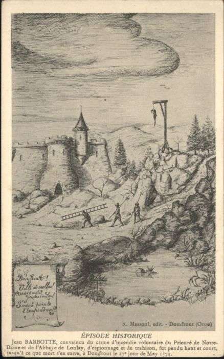 Domfront Orne Abbaye Lonlay