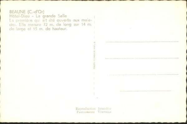 Beaune Hotel Dieu Grande Salle – Bild 2