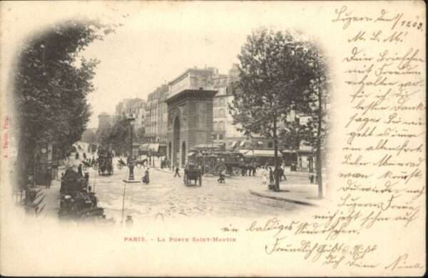 Paris Porte Saint-Martin