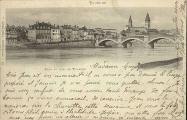 Tournus Pont Quai