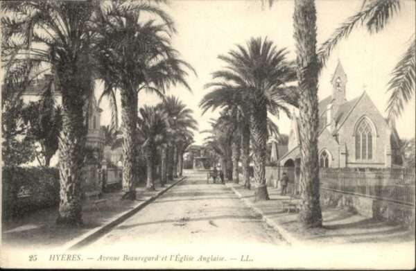 Hyeres Avenue Beauregard Eglise Anglaise