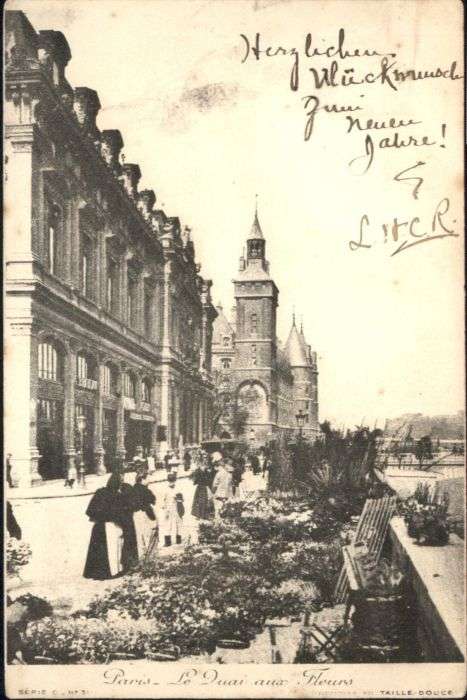 Paris Quai Fleurs