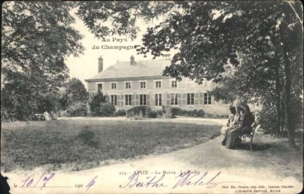 Avize Mairie Jardin