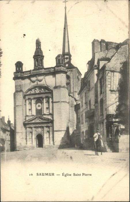 Saumur Eglise Saint Pierre