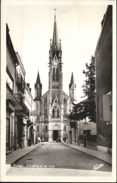 Fumel Eglise Rue