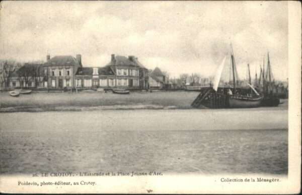 Le Crotoy Estacade Place Jeanne d_Arc
