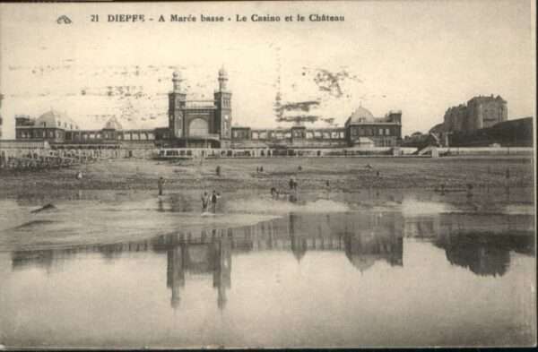 Dieppe 76 Dieppe Maree Basse Casino Chateau
