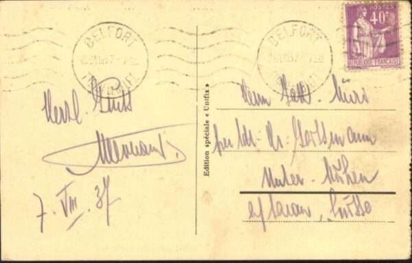 Belfort Alsace Belfort Place Republique Palais Justice – Bild 2